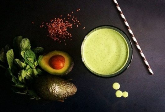 Simple + Healthy No-Fruit Smoothie recipe