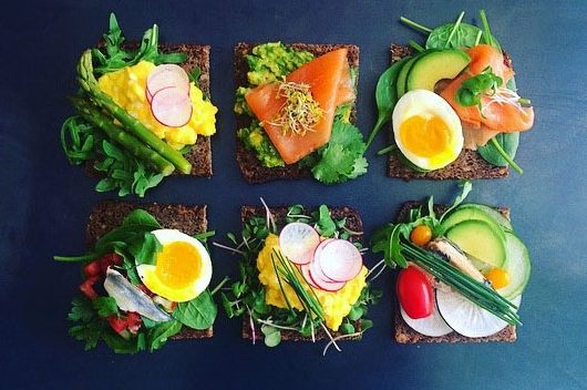 Simple + Healthy Breakfast Tartines II recipe