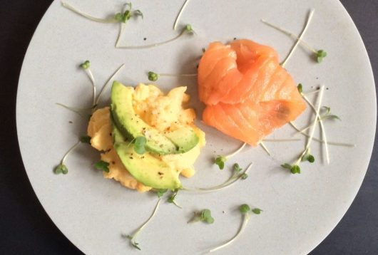Simple + Healthy Egg & Cress recipe