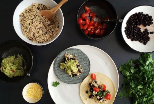 Simple + Healthy Healthy Burritos recipe