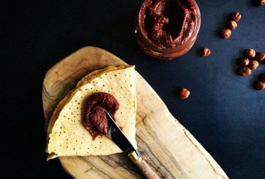 Simple + Healthy Nutella Crepes recipe