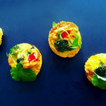Simple + Healthy Mini Frittata Muffins recipe