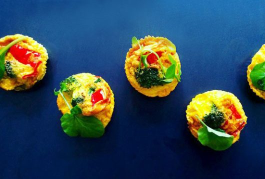 Simple + Healthy Mini Frittata Muffins recipe