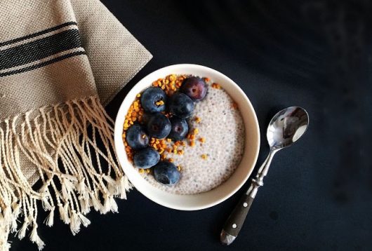 Simple + Healthy Cardamon and Saffron Chia Seed Pudding recipe
