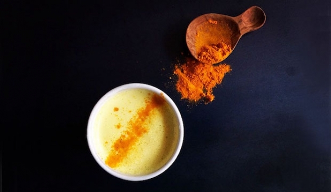 Simple + Healthy Turmeric Latte recipe