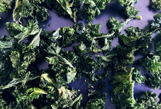 Simple + Healthy Kale Crisps recipe